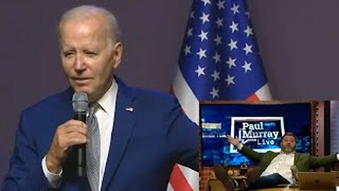 Are you okay?’: Paul Murray reacts to Joe Biden’s press conference blunder