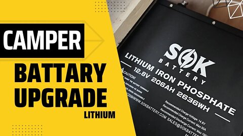 RV Lithium Battery Upgrade & Renogy Inverter Charger | SPRING VLOG