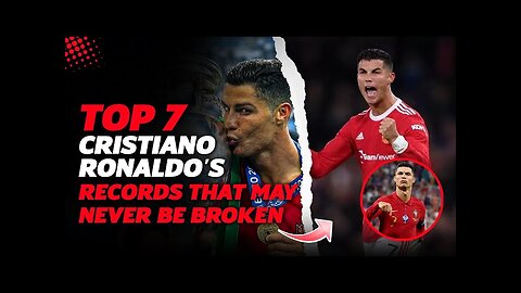 Top 7 Cristiano Ronaldo's Records That May Never Be Broken - Know Your Stuff