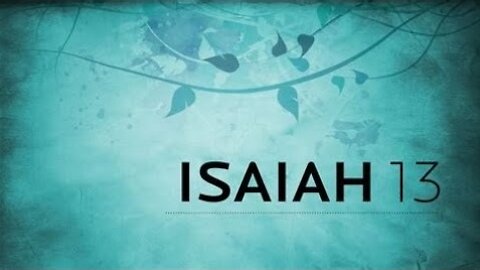 "Isaiah 13, Pt 1: A Prophetic Reading" [April15, 2021] [A Focus On Judgement For America]