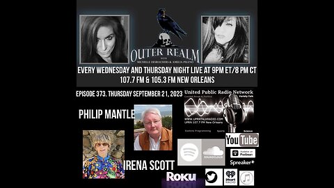 The Outer Realm- Philip Mantle and Dr. Irena Scott Phd -Pascagoula