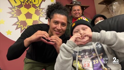 Baltimore Blast makes 10-year-old cancer fighter an honorary team member