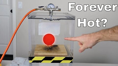 Will a Red Hot Nickel Ball (RHNB) Stay Hot Forever in a Vacuum Chamber?