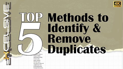 Top 5 Ways To Find And Remove Duplicates In MS Excel