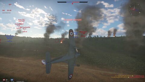 War Thunder - 2.0 Capture the Airfield... vicious match, 3rd place win / 2.0 Capturez l'aérodrome... match vicieux, 3e place gagnée