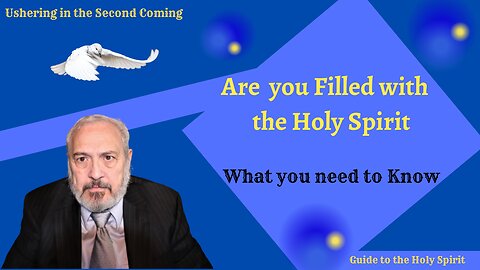 Are you Filled with the Holy Spirit?