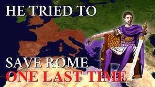 The last Emperor who tried to save the Western Roman Empire: Anthemius.