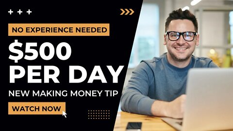 MAKE $500 Per Day, No Experience Needed, Free Traffic, Affiliate Marketing, ClickBank