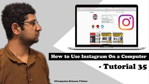 How to USE Instagram on a Computer (GRIDS Application) - Turn Off Video Auto-Play | Tutorial 35