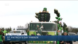 St. Patrick's Day parade in Erin Wisconsin