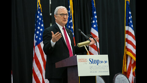 U.S. Senator Kevin Cramer Highlight from Stop 30x30 Summit