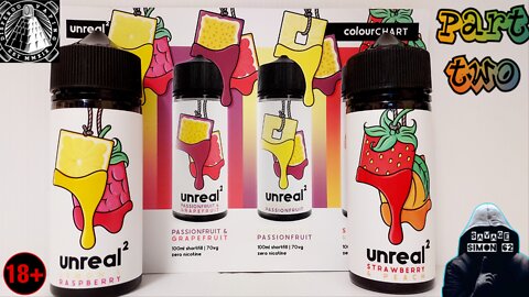 UNREAL 2 / LEMON & RASPBERRY / STRAWBERRY & PEACH 🔞 #dispergo #unreal2 #ukeliquid