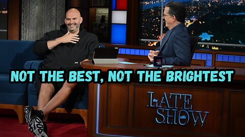 Fetterman Claims That We're NOT Sending Our Best and Brightest to Washington DC
