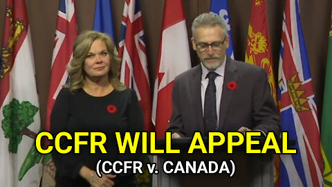 Press Release: CCFR to File Appeal in Federal Court Case (Nov. 2, 2023)