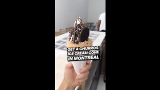 Les Papi Churros Releases a New Churros Wrapped Ice Cream Cone