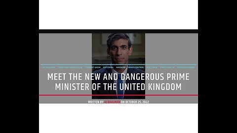 Meet The New and Dangerous PM Of Great Britain