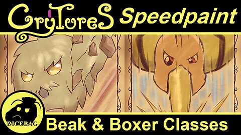 Crytures Speedpaint - Beak and Boxer Classes