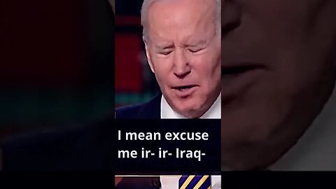 Did Joe Biden Just Reveal The Truth Behind Ukraine And Iraq | #shorts
