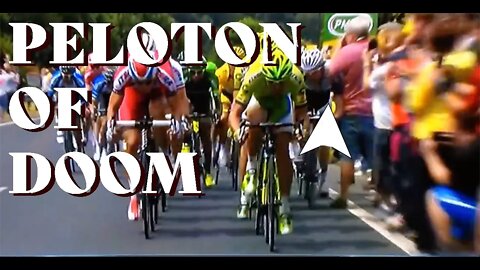 When You're in the Peloton and the Doom Music Kicks In #Shorts