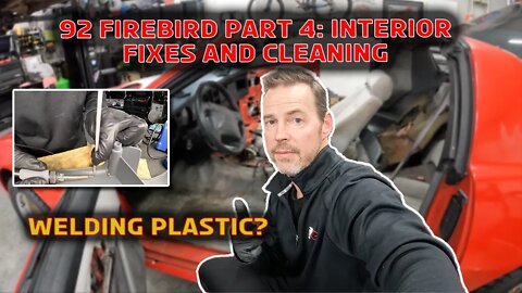 92 Firebird Rebuild Part 4: More Interior Fixes and Cleanup