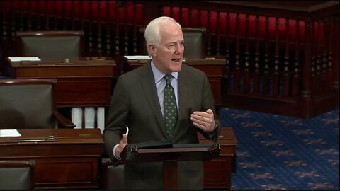 Sen. John Cornyn Talks Coronavirus, Schumer's SCOTUS Threats on Senate Floor
