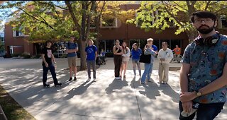 Boise State Univ: Smaller Crowd, Rebuking Two Adult Hypocrites, Great One-On-One Conversations, Ministering to 1 Newly Born Again Christian Student