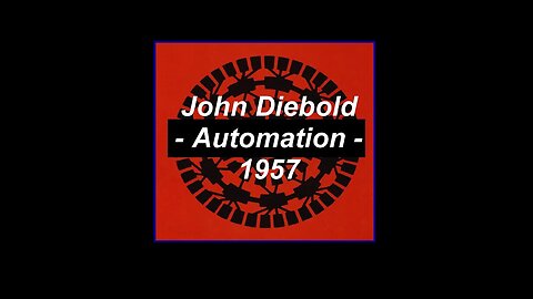 Computer History: A Tribute to John Diebold - Automation Pioneer, founder of "The Diebold Group"