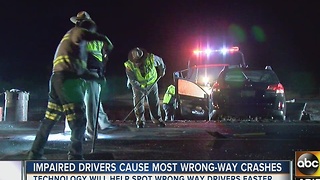 Impaired drivers cause most wrong-way crashes