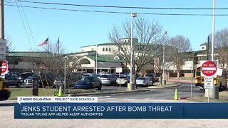 Jenks Student Arrested After Bomb Threat