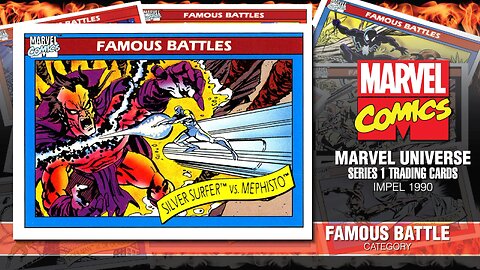 Marvel Famous Battle: Silver Surfer vs Mephisto!