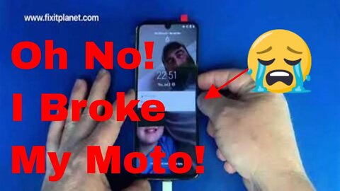 Moto Z4 XT1980-4 Screen Replacement From Start To Finish.