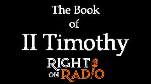 EP.472 2 Timothy Chapter 2 Grace Faithfulness and Religious Spirits