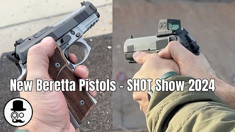 Beretta SHOT Show 2024 - New Pistols - Langdon Tactical, PX4G-SD, 92G-TS, Tomcat 30X, 92XI Squalo
