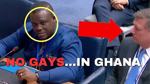 Ghana PM Shocks the UN in NY By Denouncing UN Woke LGBTQ War on Families