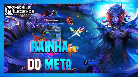 A MELHOR HEROÍNA DO META TANK, DERRETE TUDO | KARRIE GAMEPLAY | MLBB