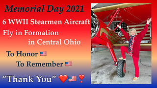 🇺🇸 Come Fly with US! In a WWII Antique Warbird in AMERICA Honoring the Fallen on Memorial Day 🇺🇸