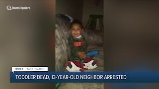 Lorain police arrest 13 year old in connection with toddlers death