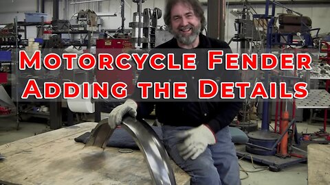 How to make a Motorcycle Fender (Part 2): Adding Details