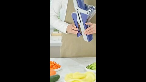RYLAN Mandoline Chopper for Kitchen, Stainless Steel Vegetable Chopper/Slicer Onion Cutter