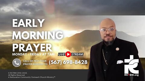 Early Morning Prayer 101223