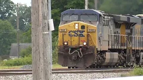 CSX I137 Intermodal Train from Sterling, Ohio August 13, 2022