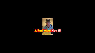 Derek Johnson HUGE Intel "A Red Wave Nov. 15"