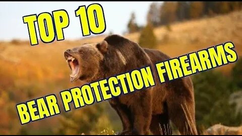 TOP TEN BEST BEAR DEFENSE FIREARMS