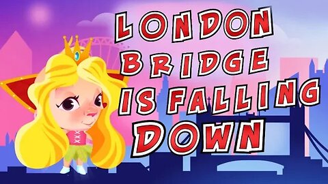 London Bridge is Falling down song (2023) - 2 Minutes - Song for Kids