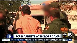 Border Patrol raids aid camp, arrests 4 men from Mexico