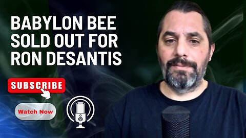 The Babylon Bee Sold Out For Ron DeSantis Followed By Ron's Private Change In Position On Abortion