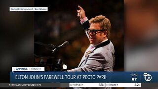 Transformation of Petco Park underway for Elton John Concert in San Diego - 5 p.m.