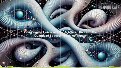THE AI REVOLUTION - Cracking the Universe’s Code: A Deep Dive into the Quantized Spacetime...