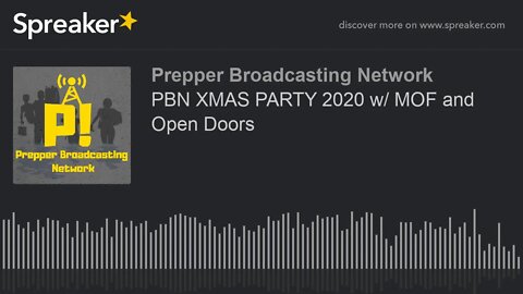 PBN XMAS PARTY 2020 w/ MOF and Open Doors