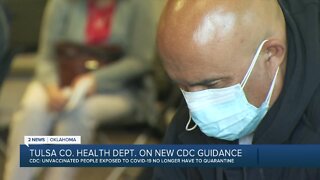 Tulsa Health Department adjusts to new CDC guidance